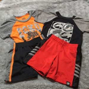 T-shirt matching shorts for baby boy 2x$6